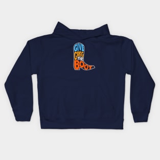 Give Greg the Boot // Beto for Texas // Beto for Governor 2022 Kids Hoodie